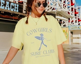 Coastal Cowgirl Shirt, Beachy Shirt, Ocean Inspired style, Coastal Granddaughter, Coastal Grandma, Coconut Girl, Comfort Colors