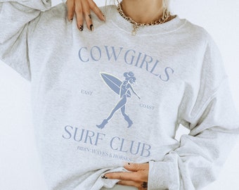 Coastal Cowgirl, Beachy Sweatshirt, Ocean Inspired style, Coastal Cowgirl shirt, Coastal Granddaughter, Coastal Grandma, Coconut Girl