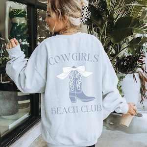 Coastal Cowgirl, Beachy Sweatshirt, Ocean Inspired style, Coastal Cowgirl shirt, Coastal Granddaughter, Coastal Grandma, Coconut Girl