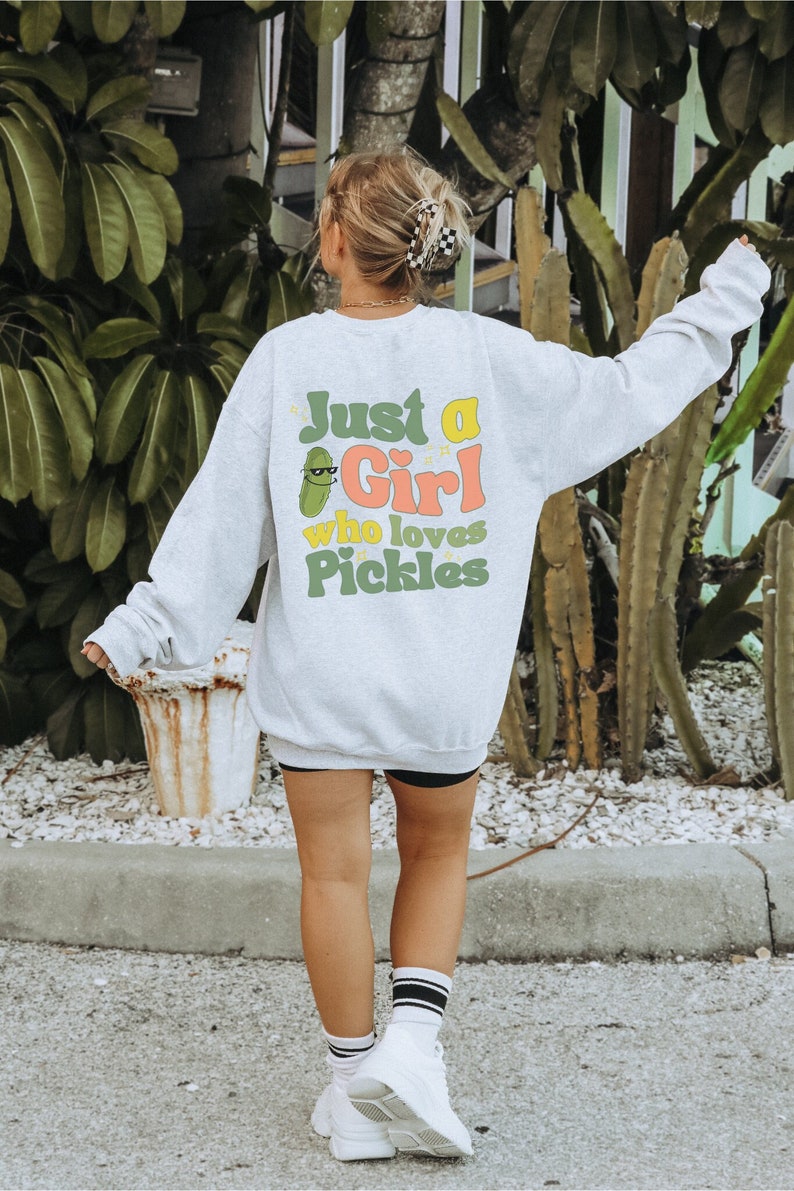 Pickle Sweatshirt, Pickle Jar Sweatshirt, Pickle Shirt, Pickle Gifts