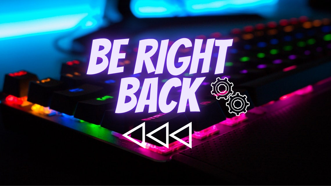 Twitch Animated Screens, Starting Soon Screens, Be Right Back Screens ...