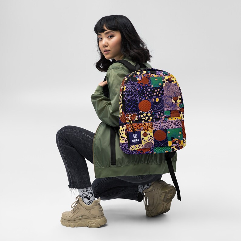 Medium Backpack for Kid Adult Back to School Water-resistant With ...