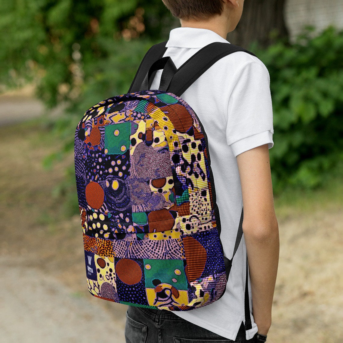 Medium Backpack for Kid Adult Back to School Water-resistant With ...