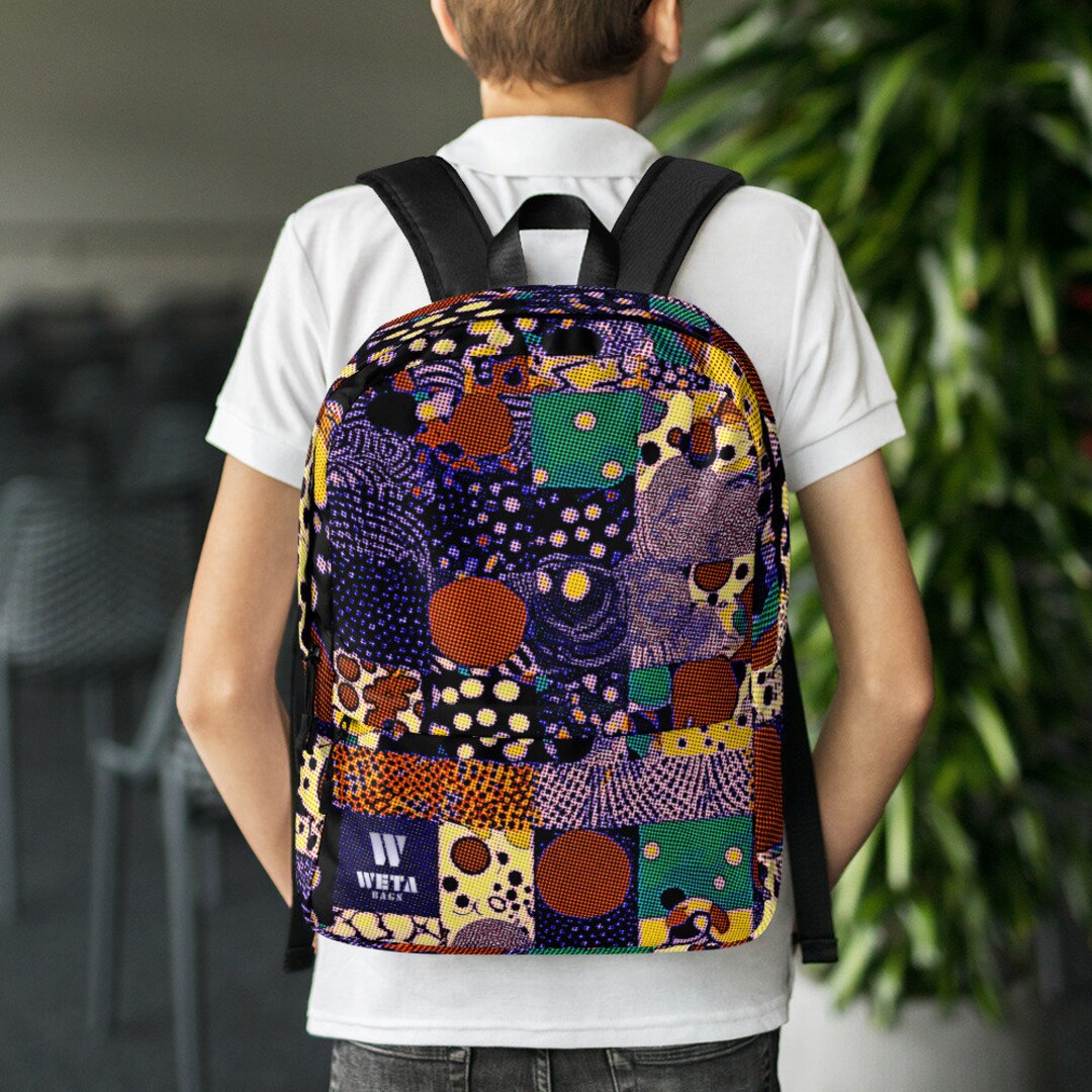 Medium Backpack for Kid Adult Back to School Water-resistant With ...