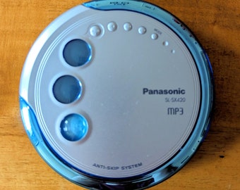 Vintage Panasonic SL-SX420 MP3/CD Player with Anti-Skip