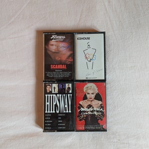 Retro Cassette Bundle: Scandal, Icehouse, Hipsway, Madonna