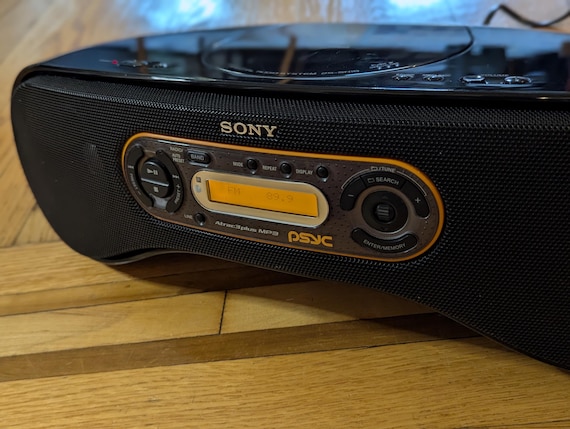 Sony Zs-sn10 Psyc Boombox | AM/FM Radio Cds and Mp3 Player | - Etsy