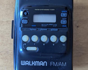 RARE SONY WM 24 Walkman Cassette Player Vintage Model 1985 - Etsy