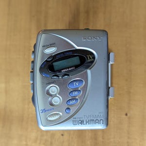 Sony FX-277 AM/FM Cassette Player – Expertly Refurbished | Vintage Walkman-Style Analog Audio