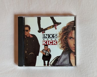 Vintage INXS 'kick' CD - 1987 Classic Rock Album - Etsy