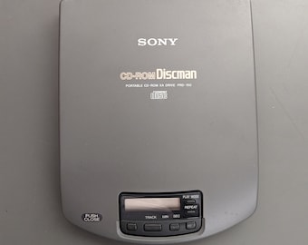 Vintage Sony Discman Cd Compact Player, Sony Discman, Sony
