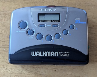 Walkman Sony WM-FX165 Vintage - Lecteur Cassettes Des Années 80/90