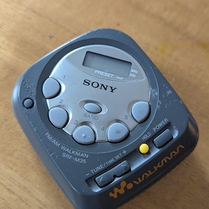 Virgin Pulse VP03 AM/FM Radio with Earbuds - Compact Vintage Portable Audio | Special Price