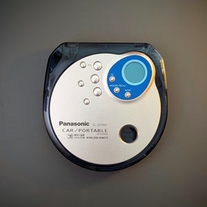 Working CD Player Panasonic SL-ST490, Made in Japan, Portable  