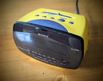 Sony Icf-cd831 Dream Machine Psys CD Player AM/FM Radio Dual Alarm