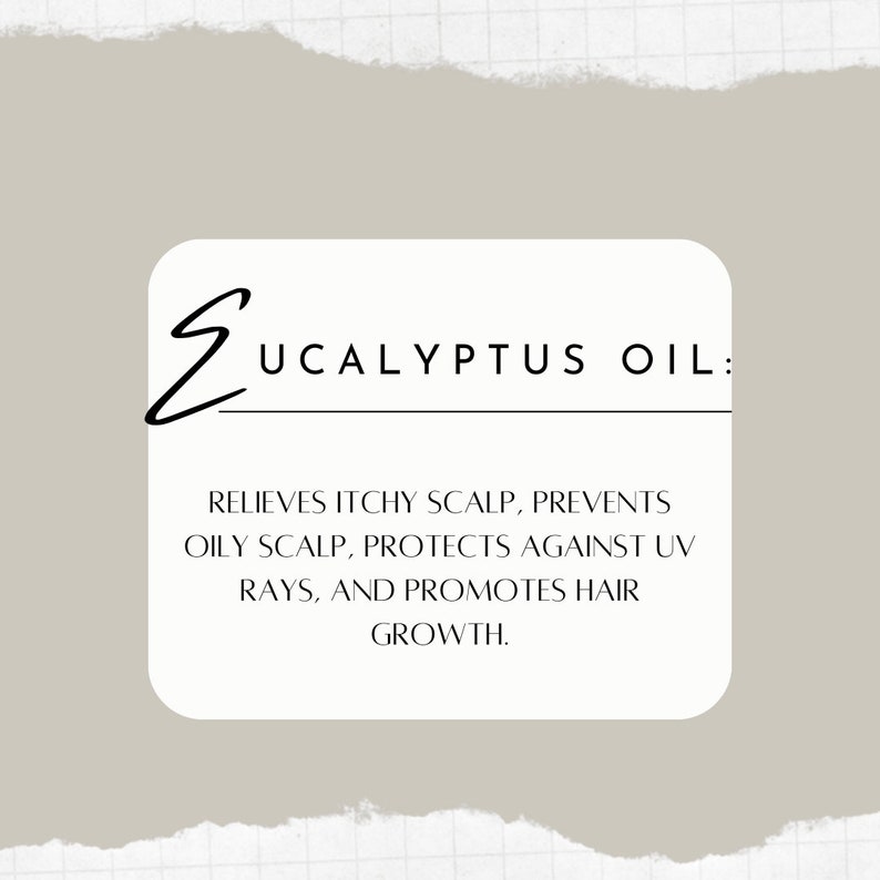 Eucalyptus Rooted Hair Oil Scalp Repair/restore Oil Hair Growth Oil 4