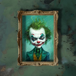 Little Joker Photo Art Print 11x17 - Premium Photo paper - Art Print only FREE Priority Shipping, The Joker
