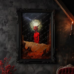 Macabre Devil Photo Art Print 11x17 - Premium Photo paper - Art Print only FREE Priority Shipping