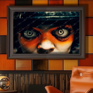 A Clockwork Orange Inspired Photo Art Print 11x17 - Premium Photo paper - Art Print only FREE Priority Shipping