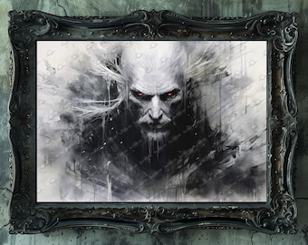 The Witcher Photo Art Print 11x17 - Premium Photo paper - Art Print only FREE Priority Shipping