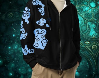 Sudadera con capucha y cremallera Arcane Jinx Sudadera con capucha Jinx Diseño de tatuaje Jinx - Sudadera con capucha y cremallera unisex **ENVÍO GRATIS**