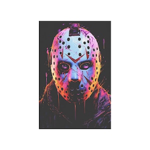 Jason Voorhees Canvas Print Wall Art Wall Decor Horror Icon