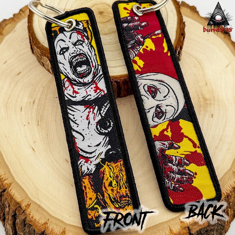 Slasher Clown Keychain - Etsy