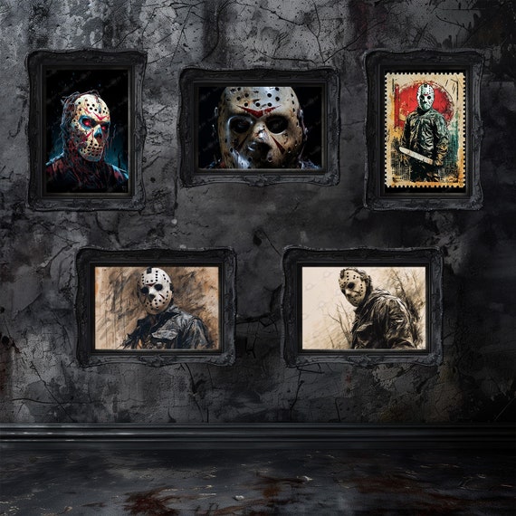 Jason Voorhees Photo Art Print 11x17 - 5 Styles to choose from - Premium Photo paper - Art Print only FREE Priority Shipping