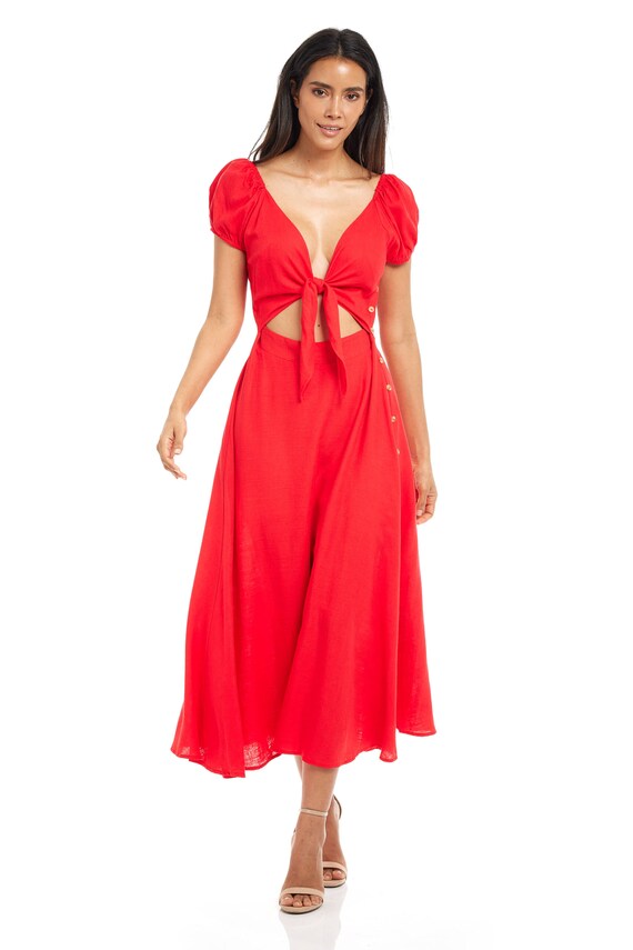 green emerald velvet dress Helen Midi Dress