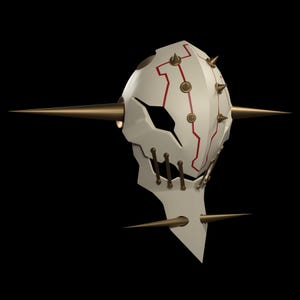 3D STL-File: Xenoblade Chronicles - Metal Face Mask