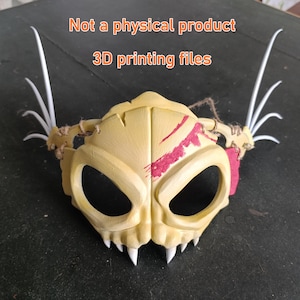 3D STL-File: Moana 2 - Kakamora Kotu Skull Mask