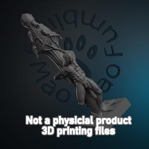 Archivo STL 3D: Blasphemous - Mea Culpa Hilt / Estatua del Padre