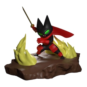 3D STL-File: Mao Mao Heroes of Pure Heart - "To make a father proud" sculpture