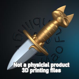 3D STL-bestand: Puss in Boots The Last Wish - Gatito Blade voor cosplay