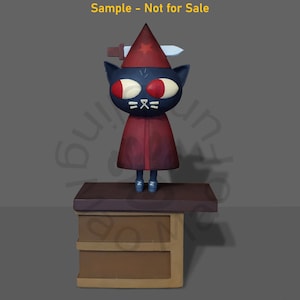 3D STL-File: Night in the Woods - Halloween Mae