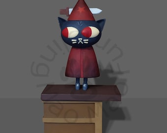 3D STL-File: Night in the Woods - Halloween Mae