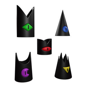 3D STL-File: Cult of the Lamb - Crown Set for Cosplay