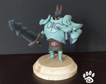 3D STL-File: The Legend of Zelda The Wind Waker - Darknut Figurine