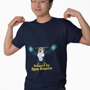 Powered by Open Source Penguin | T-Shirt
