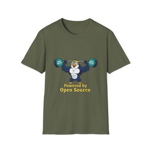 Mogelijk gemaakt door open source Penguin | T-shirt