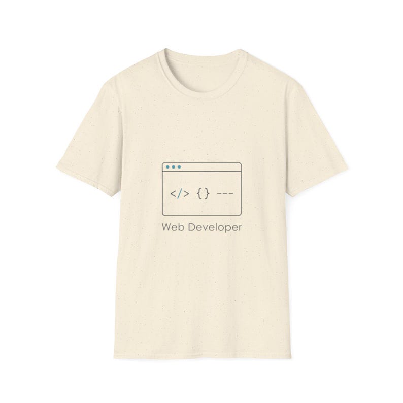 Web Developer code window T-Shirt | Programmer Tee, Coding Shirt image 3