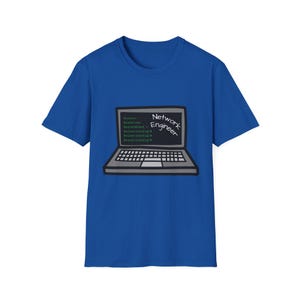 Nätverksingenjör CLI T-shirt | Terminal Command Design, nätverks- och IT-tekniktröja