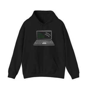 Network Engineer CLI Design Hoodie | Terminal Command Graphic, Networking & IT Tech Apparel image 3