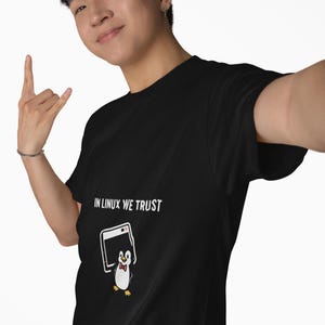 Linux Penguin T-Shirt | Open Source Tech Tee