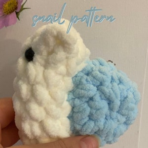 snail crochet pattern