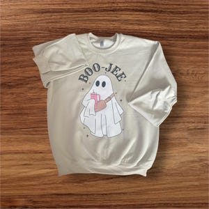 Pulli mit Halloween Booo Motiv einem sehr coolem Gespenst und Geldbörse