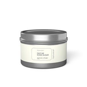 Vanilla Scented Tin Candles