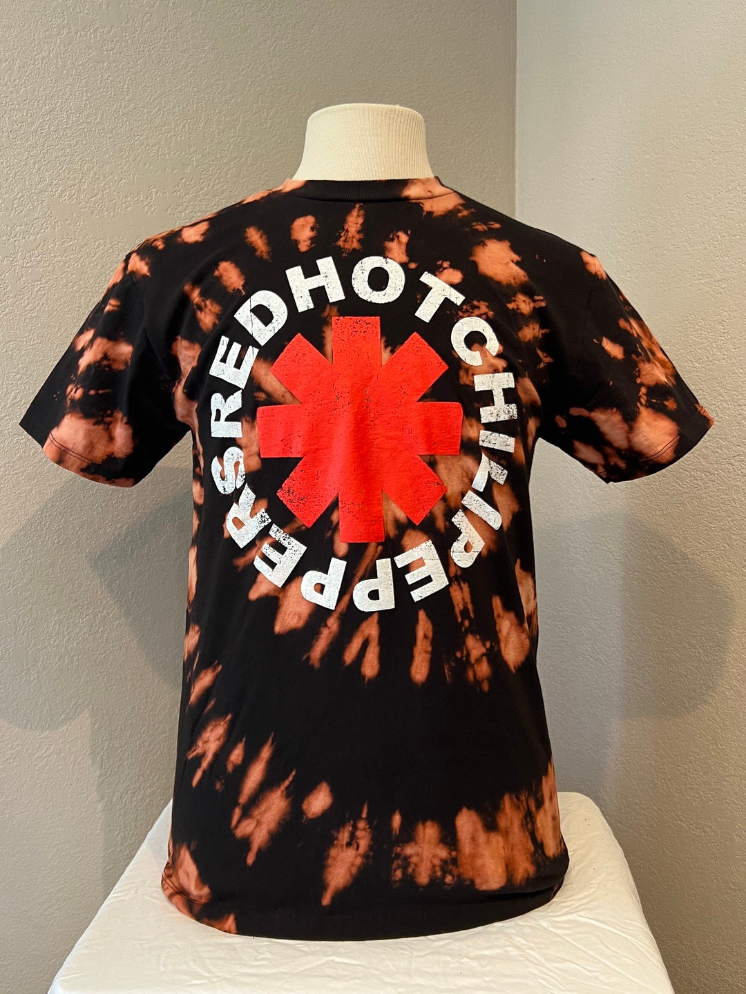 rhcp tie dye shirt