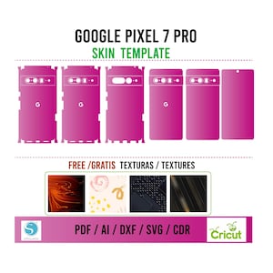 Google Pixel 7 Pro Skin Template / plantilla de piel