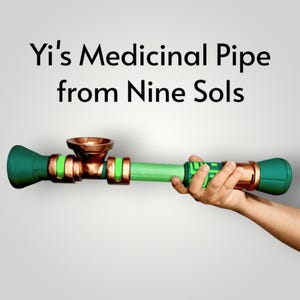 Nine Sols 九日 – Pipa medicinale curativa di Yi (oggetto di scena funzionale per cosplay)